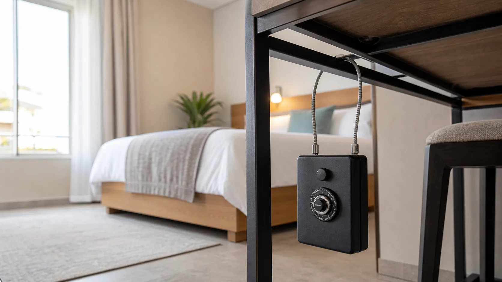 The Check-Out Gap Travel Tip: A Small Safe for the Hours Between Hotel and Train